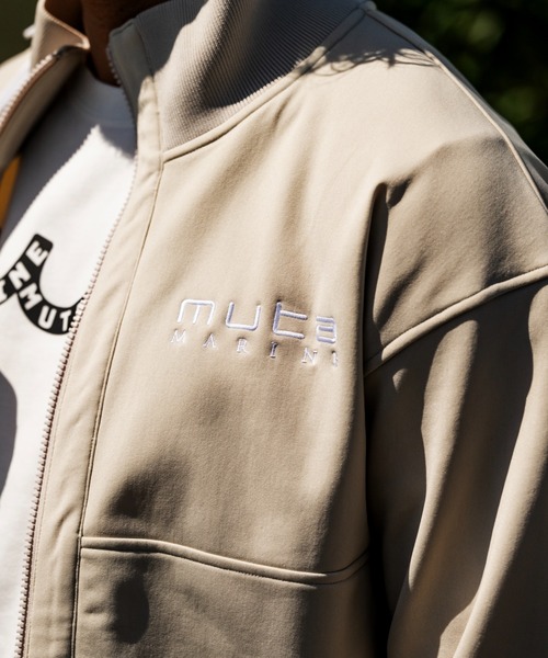 muta marine（ムータ・マリン）の「muta MARINE/ムータ マリン/別注ヒートパフォーマプラス ZIPブルゾン（ブルゾン・メンズ・ブラック/グレー・5/6/7/8）」の15枚目の写真