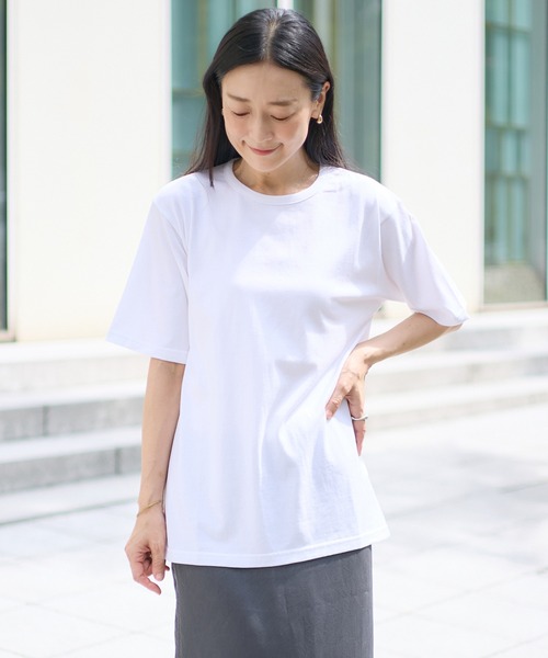 kuros'(クロス)の「【kuros’オリジナル】《Re:new》mono-kuros' レギュラー Tシャツ(Tシャツ/カットソー・メンズ・ホワイト/ブラック・MEDIUM/LARGE/X-LARGE)」の1枚目の写真