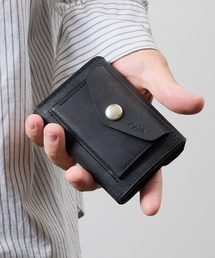 cramp | Cramp クランプ / イタリアンプエブロレザーギャルソンコンパクトウォレット 日本製 革財布 / Cr-170PB(財布)