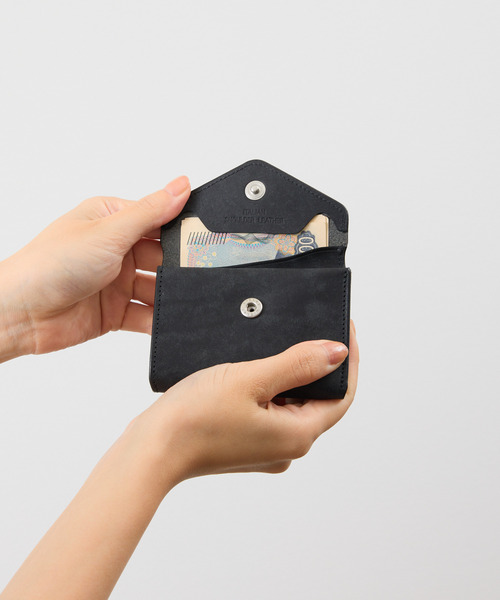 cramp（クランプ）の「Cramp クランプ / イタリアンプエブロレザーギャルソンコンパクトウォレット 日本製 革財布 / Cr-170PB（財布・メンズ・ブラック/オリーブ/キャメル/ネイビー・FREE）」の10枚目の写真