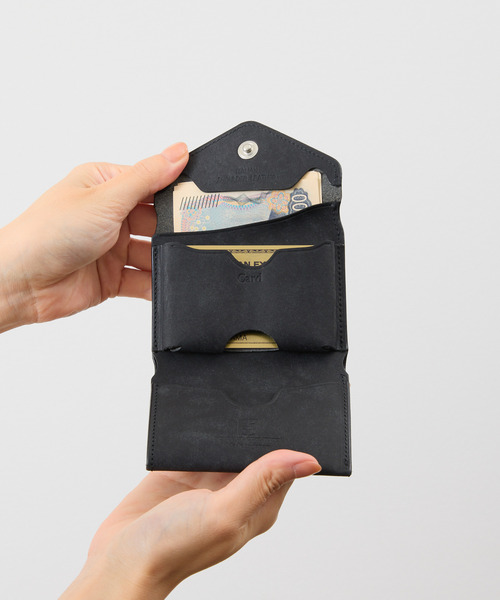 cramp（クランプ）の「Cramp クランプ / イタリアンプエブロレザーギャルソンコンパクトウォレット 日本製 革財布 / Cr-170PB（財布・メンズ・ブラック/オリーブ/キャメル/ネイビー・FREE）」の11枚目の写真