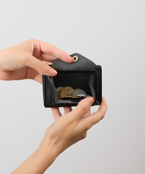 cramp（クランプ）の「Cramp クランプ / イタリアンプエブロレザーギャルソンコンパクトウォレット 日本製 革財布 / Cr-170PB（財布・メンズ・ブラック/オリーブ/キャメル/ネイビー・FREE）」の16枚目の写真