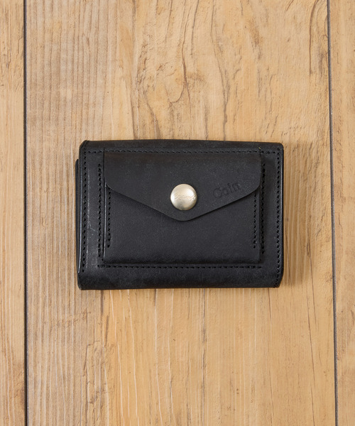 cramp（クランプ）の「Cramp クランプ / イタリアンプエブロレザーギャルソンコンパクトウォレット 日本製 革財布 / Cr-170PB（財布・メンズ・ブラック/オリーブ/キャメル/ネイビー・FREE）」の17枚目の写真