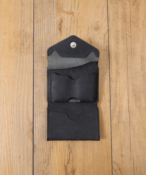 cramp（クランプ）の「Cramp クランプ / イタリアンプエブロレザーギャルソンコンパクトウォレット 日本製 革財布 / Cr-170PB（財布・メンズ・ブラック/オリーブ/キャメル/ネイビー・FREE）」の21枚目の写真