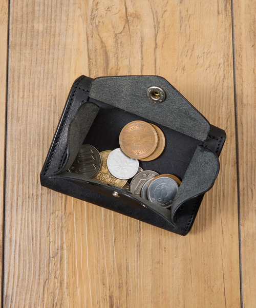 cramp（クランプ）の「Cramp クランプ / イタリアンプエブロレザーギャルソンコンパクトウォレット 日本製 革財布 / Cr-170PB（財布・メンズ・ブラック/オリーブ/キャメル/ネイビー・FREE）」の7枚目の写真