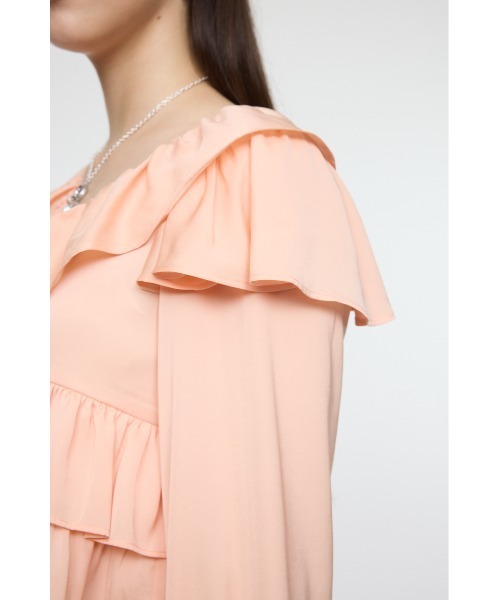 MOUSSY(マウジー)の「PETAL ブラウス(シャツ/ブラウス・レディース・ブラック/アイボリー/オレンジ系その他・FREE)」の20枚目の写真