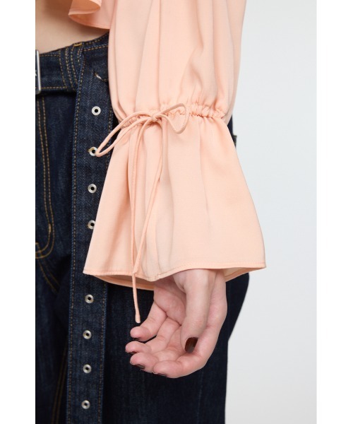 MOUSSY(マウジー)の「PETAL ブラウス(シャツ/ブラウス・レディース・ブラック/アイボリー/オレンジ系その他・FREE)」の21枚目の写真