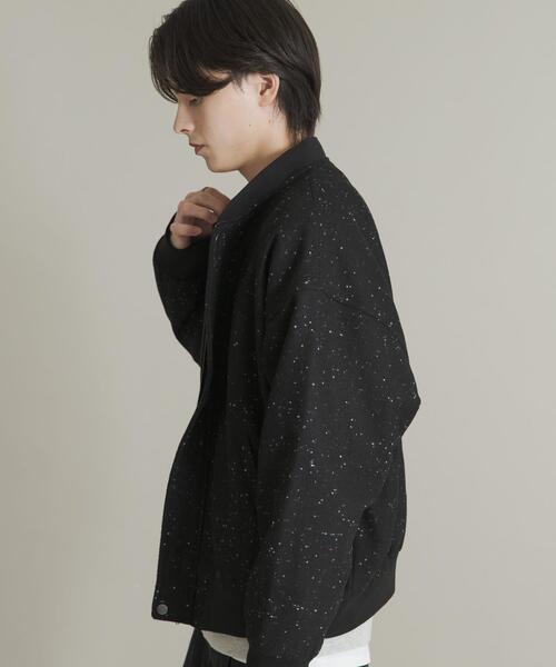 SENSE OF PLACE by URBAN RESEARCH（センスオブプレイスバイアーバンリサーチ）の「ウールタッチネップブルゾン（ブルゾン・メンズ・ブラック/ブラウン・MEDIUM/LARGE）」の6枚目の写真