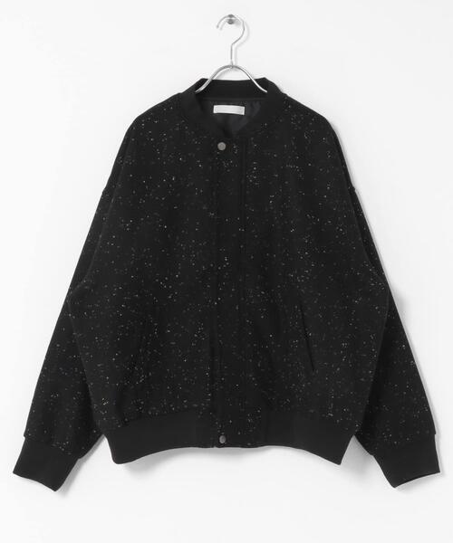 SENSE OF PLACE by URBAN RESEARCH（センスオブプレイスバイアーバンリサーチ）の「ウールタッチネップブルゾン（ブルゾン・メンズ・ブラック/ブラウン・MEDIUM/LARGE）」の10枚目の写真