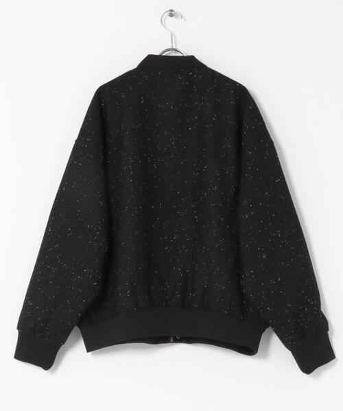 SENSE OF PLACE by URBAN RESEARCH（センスオブプレイスバイアーバンリサーチ）の「ウールタッチネップブルゾン（ブルゾン・メンズ・ブラック/ブラウン・MEDIUM/LARGE）」の13枚目の写真