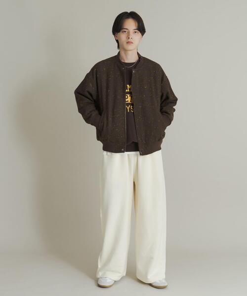 SENSE OF PLACE by URBAN RESEARCH（センスオブプレイスバイアーバンリサーチ）の「ウールタッチネップブルゾン（ブルゾン・メンズ・ブラック/ブラウン・MEDIUM/LARGE）」の21枚目の写真