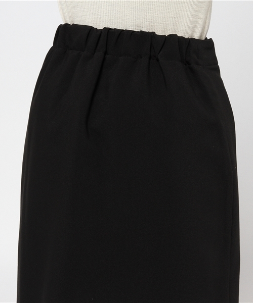 OSMOSIS（オズモーシス）の「rsk627-ﾚｲﾔｰﾄﾞﾗｯﾌﾟｽｶｰﾄ（スカート・レディース・ブラック/グレー/キャメル・FREE）」の12枚目の写真