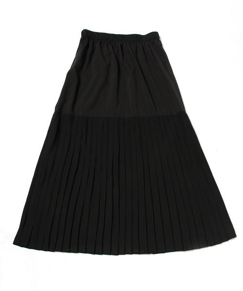 OSMOSIS（オズモーシス）の「rsk627-ﾚｲﾔｰﾄﾞﾗｯﾌﾟｽｶｰﾄ（スカート・レディース・ブラック/グレー/キャメル・FREE）」の8枚目の写真