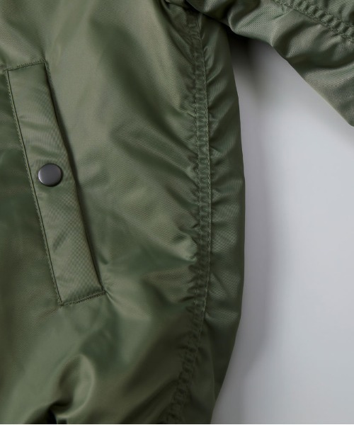 2AM（ツーエイエム）の「2AM / 90'S MA-1 JACKET（MA-1・メンズ・ネイビー/ブラック/オリーブ・SMALL/MEDIUM）」の8枚目の写真