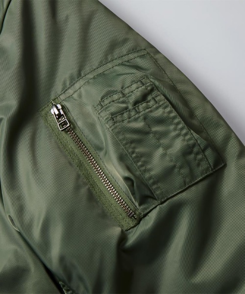 2AM（ツーエイエム）の「2AM / 90'S MA-1 JACKET（MA-1・メンズ・ネイビー/ブラック/オリーブ・SMALL/MEDIUM）」の9枚目の写真