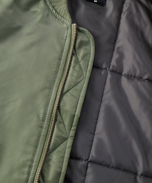 2AM（ツーエイエム）の「2AM / 90'S MA-1 JACKET（MA-1・メンズ・ネイビー/ブラック/オリーブ・SMALL/MEDIUM）」の10枚目の写真