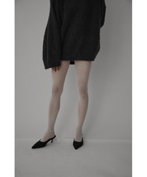VION（ヴィオン）の「Eyelet Lace Knit Tights / アイレットレースニットタイツ（タイツ/ストッキング）」