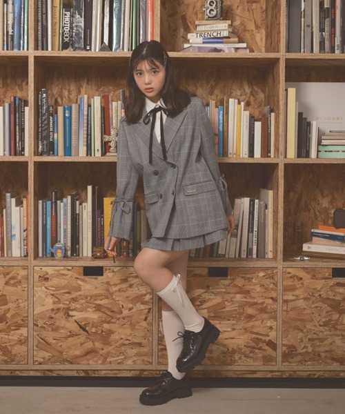 ソデリボンルーズジャケット repipi armario（レピピ アルマリオ）の「【セレモニー】ソデリボン