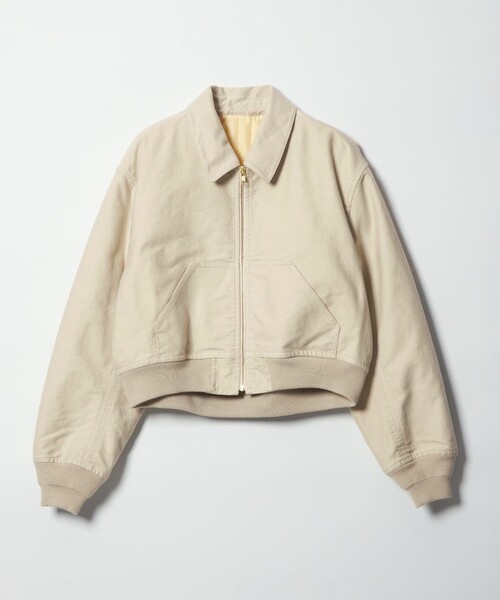 セール】＜6(ROKU)＞コットンピーチ ブルゾン（その他アウター）｜6