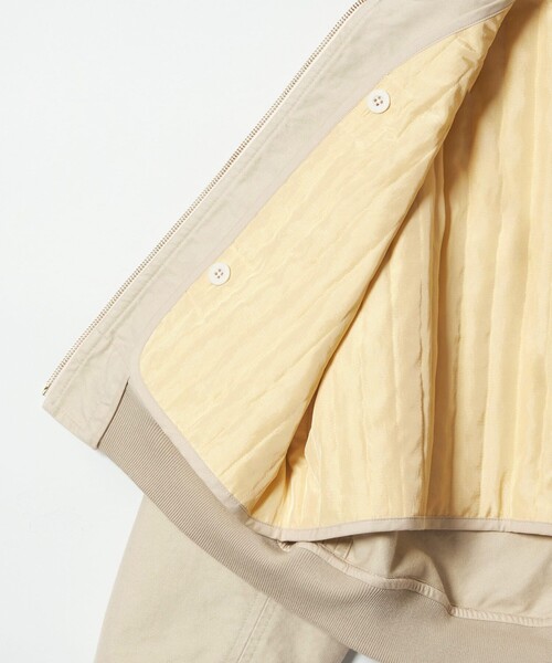 6（ロク）の「＜６(ROKU)＞コットンピーチ ブルゾン（その他アウター・レディース・オフホワイト・38/36）」の13枚目の写真
