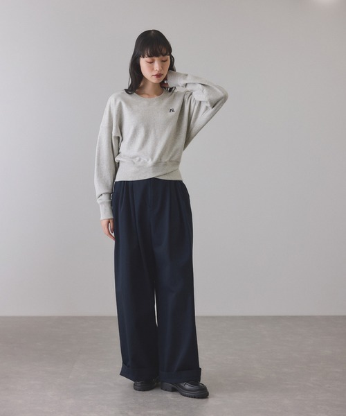 セール】【サステナブル】パフスリーブスウェット（スウェット）｜ADAM