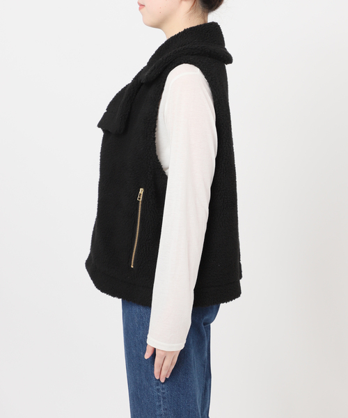 セール】【WEB＋一部店舗限定】手洗い可 / ボアライダースベスト