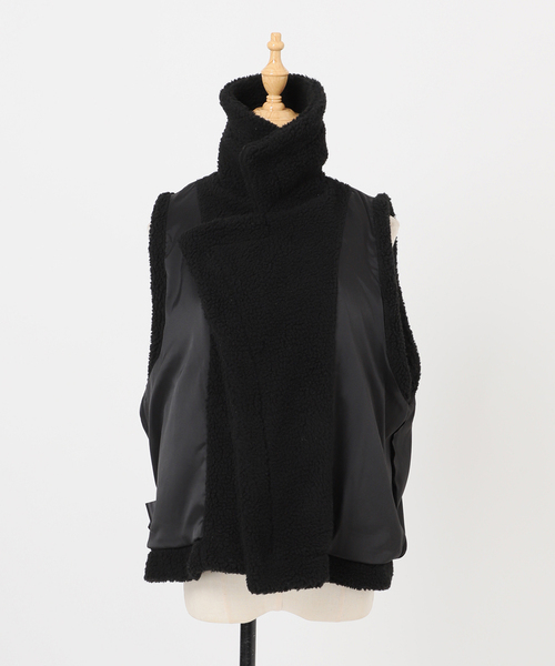 セール】【WEB＋一部店舗限定】手洗い可 / ボアライダースベスト