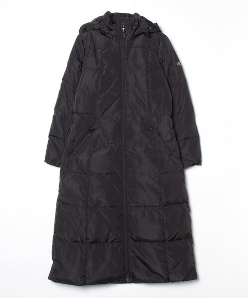 フーデッド ダウン モックネック コート（ダウンジャケット/コート