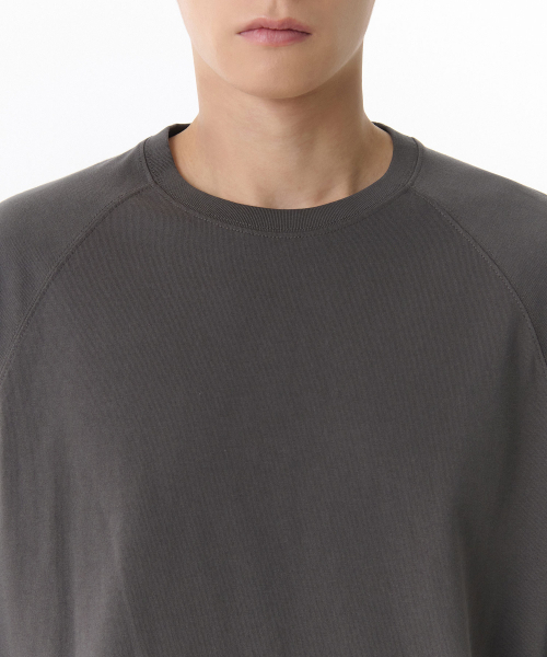 MUSINSA STANDARD（ムシンサスタンダード）の「リラックスドラグランTシャツ [ガンメタル]（Tシャツ/カットソー・メンズ・その他・SMALL/MEDIUM/LARGE/X-LARGE/XX-LARGE/XXX-LARGE）」の3枚目の写真