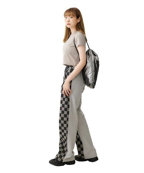 MUSINSA STANDARD WOMAN（ムシンサスタンダードウーマン）の「[クールタンダード] ウィメンズ クルーネック クロップTシャツ [マッシュルーム]（Tシャツ/カットソー・レディース・その他・SMALL/MEDIUM/LARGE/X-SMALL/X-LARGE）」の10枚目の写真