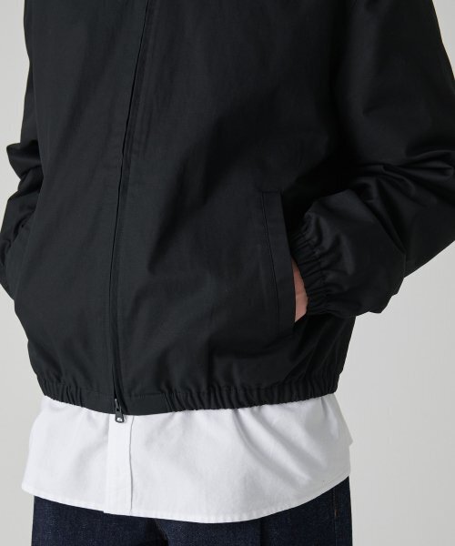 MUSINSA STANDARD（ムシンサスタンダード）の「コットンミニマルブルゾンジャケット[ブラック]（ブルゾン・メンズ・その他・XX-LARGE/LARGE/MEDIUM/X-LARGE）」の9枚目の写真