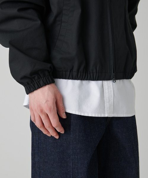 MUSINSA STANDARD（ムシンサスタンダード）の「コットンミニマルブルゾンジャケット[ブラック]（ブルゾン・メンズ・その他・XX-LARGE/LARGE/MEDIUM/X-LARGE）」の8枚目の写真