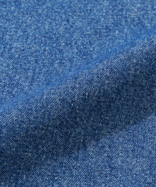 TRILLION(トリリオン)の「ストーンウォッシングオーバーフィットデニム半袖シャツ(MIDDLE BLUE)(シャツ/ブラウス・レディース・その他・MEDIUM/LARGE/X-LARGE)」の12枚目の写真