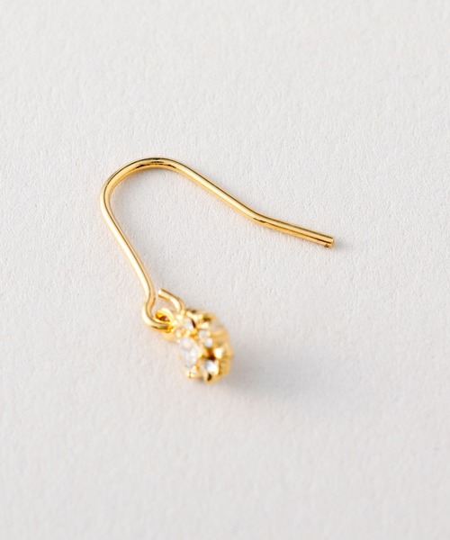 CALIN STANDARD(カリンスタンダード)の「◆金属アレルギー対応◆◆made in japan◆ビジュー フックピアス(ピアス(両耳用)・レディース・ピンクゴールド/シルバー/ゴールド・FREE)」の12枚目の写真