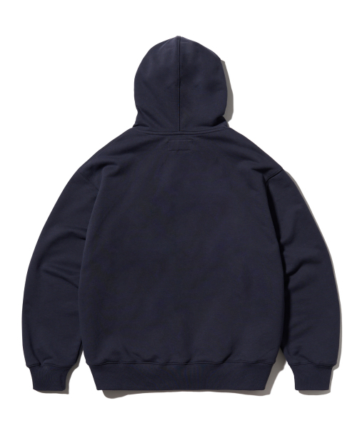 AECA(エイカ)の「AECA SYMBOL FELT HOODIE-NAVY(パーカー・レディース・その他・X-LARGE/SMALL/MEDIUM/LARGE)」の6枚目の写真