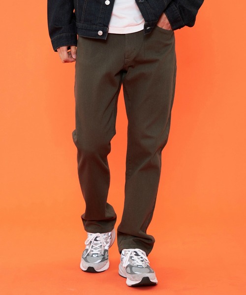 EDWIN(エドウィン)の「EDWIN エドウィン【冬用】WILD FIRE ジャージーズ デニムパンツ ジーンズ 暖パンツ ストレッチ 裏起毛【暖】(デニムパンツ・メンズ・ブラウン/インディゴブルー/ベージュ/ブラック/ブルー・SMALL/MEDIUM/LARGE/X-LARGE)」の3枚目の写真