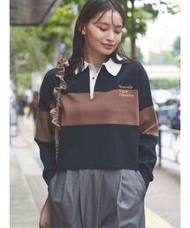 TONAL | ラガーエンブロイダリーニット(ニット/セーター)