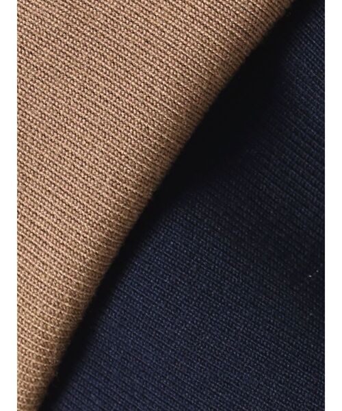 TONAL(トーナル)の「ラガーエンブロイダリーニット(ニット/セーター・レディース・ネイビー/ベージュ/ブラウン・MEDIUM)」の16枚目の写真