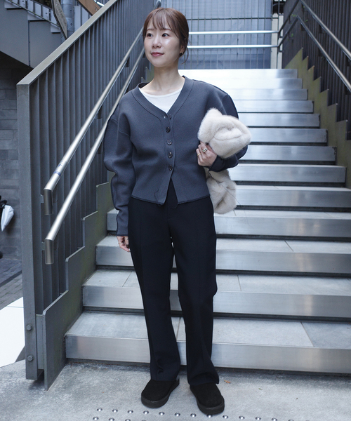 suicoke(スイコック)の「SUICOKE/スイコック スエードミュール FW25-006-01/02(スリッポン・レディース・ブラック/ベージュ・23cm/23.5cm/24cm)」の3枚目の写真