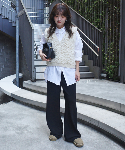 suicoke(スイコック)の「SUICOKE/スイコック スエードミュール FW25-006-01/02(スリッポン・レディース・ブラック/ベージュ・23cm/23.5cm/24cm)」の8枚目の写真