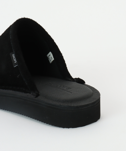 suicoke(スイコック)の「SUICOKE/スイコック スエードミュール FW25-006-01/02(スリッポン・レディース・ブラック/ベージュ・23cm/23.5cm/24cm)」の18枚目の写真