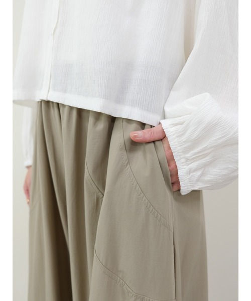 DOLLUPOOPS（ドールアップウップス）の「バルーンシルエットタフタパンツ（その他パンツ・レディース・ブラック/ライトベージュ/カーキ・FREE）」の21枚目の写真