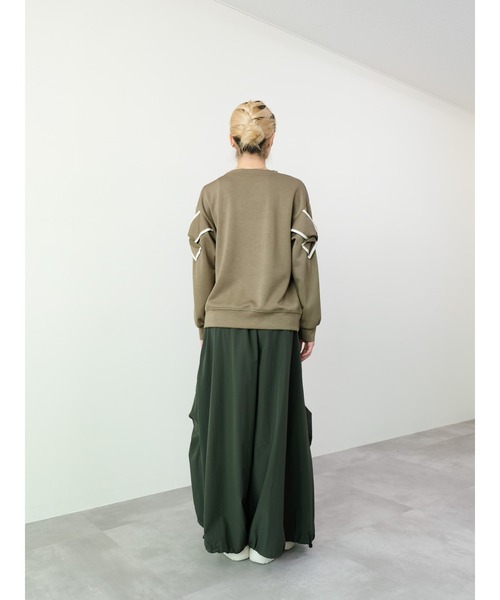 DOLLUPOOPS（ドールアップウップス）の「バルーンシルエットタフタパンツ（その他パンツ・レディース・ブラック/ライトベージュ/カーキ・FREE）」の15枚目の写真