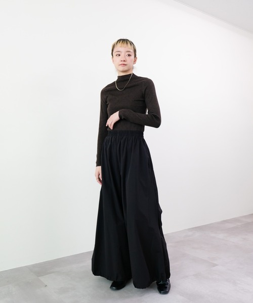 DOLLUPOOPS(ドールアップウップス)の「バルーンシルエットタフタパンツ(その他パンツ・レディース・ブラック/ライトベージュ/カーキ・FREE)」の11枚目の写真