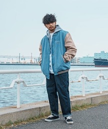Leyline（レイライン）の「【Leyline】Denim wash jacket（その他アウター）」