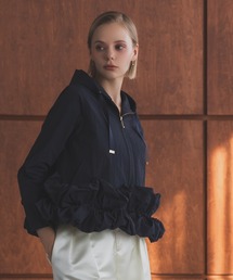 MERAKI（メラキ）の「ヘムラインフードジップパーカー（その他アウター）」