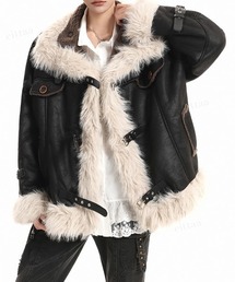 韓国」に該当するレディースのムートンコートファッション通販 - ZOZOTOWN