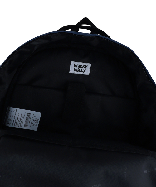 Wacky WiLLy(ワッキーウィリー)の「ワキウィリー デイリーバックパック ネイビー(バックパック/リュック・レディース・その他・F)」の6枚目の写真