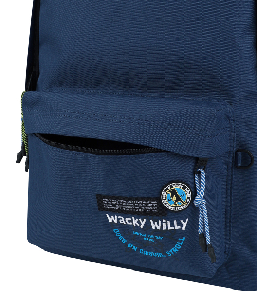 Wacky WiLLy(ワッキーウィリー)の「ワキウィリー デイリーバックパック ネイビー(バックパック/リュック・レディース・その他・F)」の8枚目の写真