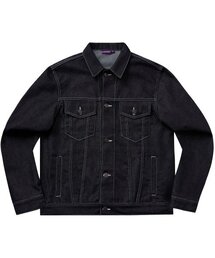 LAUGHER（ラファー）の「[ノンフェイド] トラッカーデニムジャケット - ブラック（デニムジャケット）」